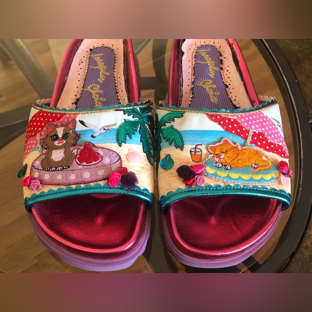 Irregular Choice Beach Bum Slides